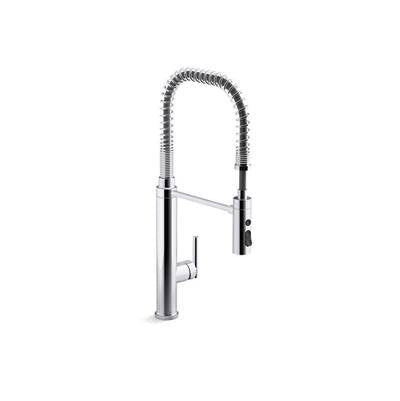 Kohler 24982-CP- Purist® semiprofessional kitchen sink faucet | FaucetExpress.ca