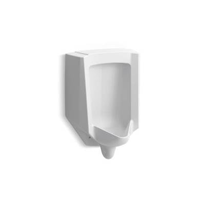 Kohler 4991-ER-0- Bardon High-Efficiency Urinal (HEU), washdown, wall-hung, 0.125 gpf to 1.0 gpf, rear spud | FaucetExpress.ca