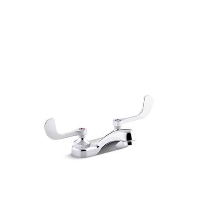 Kohler 400T20-5AKL-CP- Triton® Bowe® 1.0 gpm centerset bathroom sink faucet with laminar flow and wristblade handles, drain not included | FaucetExpress.ca