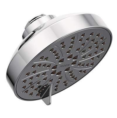 Moen 6512EP- Genta 6-Spray 4.5 in. Fixed Eco-Performance Showerhead in Chrome