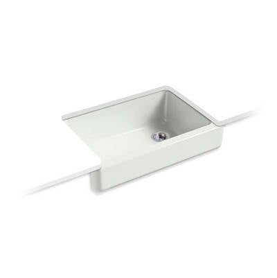 Kohler 5826-FF- Whitehaven® 32-1/2'' x 21-9/16'' x 9-5/8'' Undermount single-bowl farmhouse sink | FaucetExpress.ca