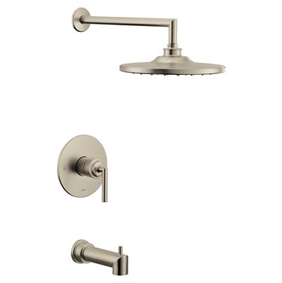 Moen UTS32003EPBN- Arris M-CORE 3-Series 1-Handle Eco-Performance Tub and Shower Trim Kit in Brushed Nickel (Valve Not Included)