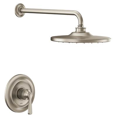 Moen UTS244202EPBN- Colinet M-Core 2-Series Eco Performance 1-Handle Shower Trim Kit In Brushed Nickel (Valve Sold Separately)