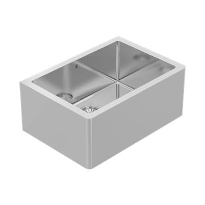 Zomodo BLC610- Butler, Condo Single Apron Sink - Undermount, 16ga, R15 - FaucetExpress.ca