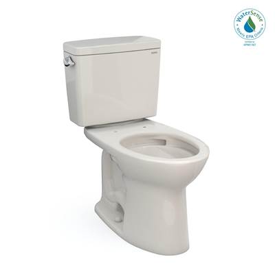 Toto CST776CEG#12- Toto Drake Two-Piece Elongated 1.28 Gpf Tornado Flush Toilet With Cefiontect Sedona Beige