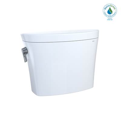 Toto ST448EMA#01- Toto Aquia Iv Arc Dual Flush 1.28 And 0.8 Gpf Toilet Tank Only With Washlet+ Auto Flush Compatibility Cotton White