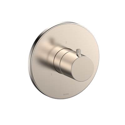 Toto TBV01104U#BN- 3Way Div Trim W/O Off,G,Round Brushed Nickel | FaucetExpress.ca
