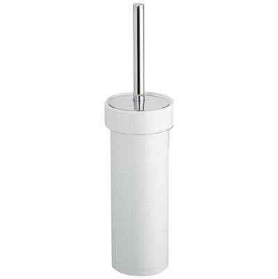 Laloo 3500TB C- Bowl Brush and Porcelain Holder - Chrome | FaucetExpress.ca