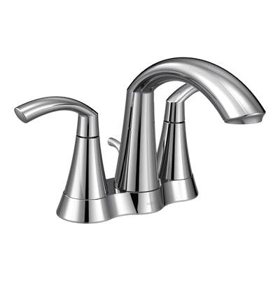 Moen 6172- Glyde 4 in. Centerset 2-Handle Bathroom Faucet in Chrome