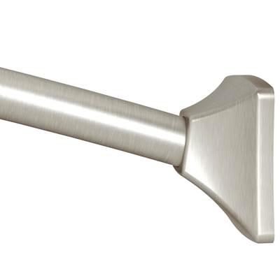 Moen CSR2164BN- Curved Shower Rods Brushed Nickel Adjustable Curved Shower Rod