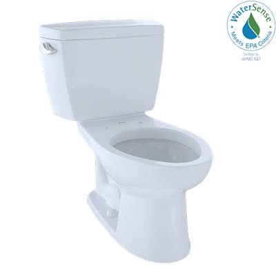 Toto CST744EF.10#01- Ecodrake Toilet & Tank -10'' Ri Cotton | FaucetExpress.ca