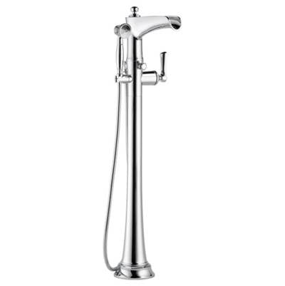 Brizo T70161-PC- Freestanding Floor Mount Tub Filler | FaucetExpress.ca