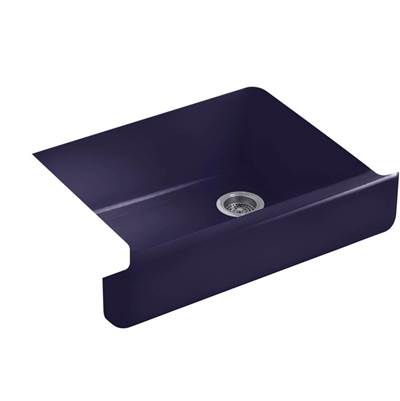 Kohler 6486-DGB- Whitehaven® 29-1/2'' x 21-9/16'' x 9-5/8'' Undermount single-bowl farmhouse kitchen sink | FaucetExpress.ca