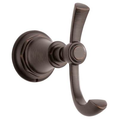 Brizo 693561-RB- Double Robe Hook | FaucetExpress.ca
