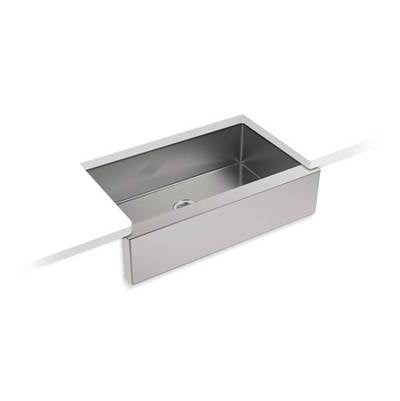 Kohler 5415-NA- Strive® 35-1/2'' x 21-1/4'' x 9-5/16'' Undermount single-bowl large farmhouse kitchen sink | FaucetExpress.ca