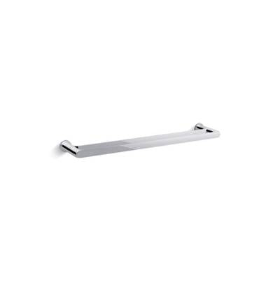 Kohler 97496-CP- Avid 24'' double towel bar | FaucetExpress.ca