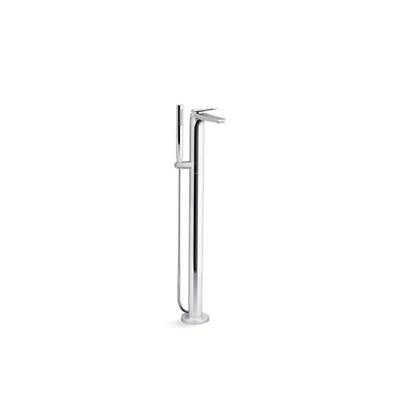 Kohler T97367-4-CP- Avid Floor-mount bath filler trim | FaucetExpress.ca