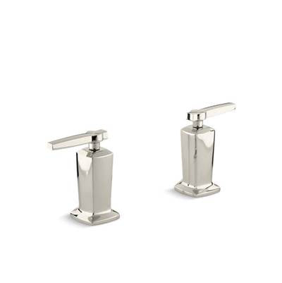 Kohler T16248-4-SN- Margaux® Valve trim with lever handles for deck-mount high-flow bath valve, requires valve | FaucetExpress.ca