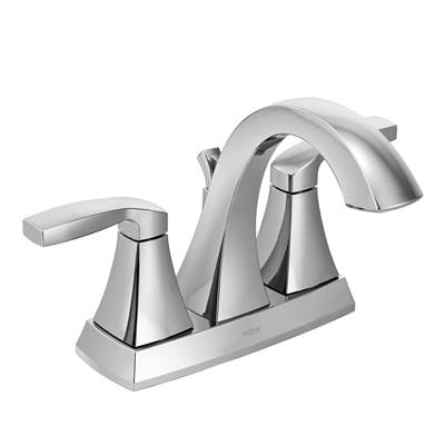 Moen 6901- Voss 4 in. Centerset 2-Handle Bathroom Faucet in Chrome