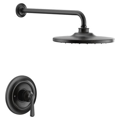 Moen UTS344302BL- Colinet M-CORE 3-Series 1-Handle Shower Trim Kit in Matte Black (Valve Not Included)