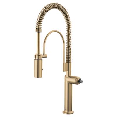 Brizo 63375LF-GLLHP- Spring Spout Pull-Down