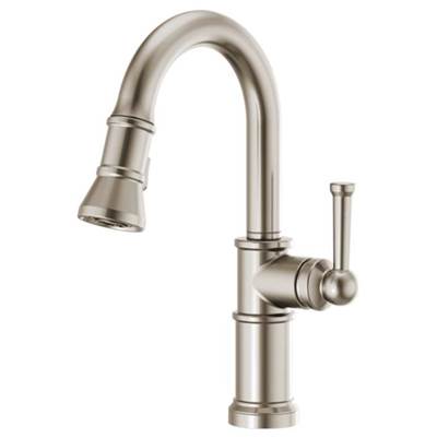 Brizo 63925LF-SS- Pull-Down Prep Faucet | FaucetExpress.ca