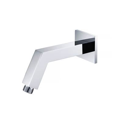 Isenberg HS1020CP- Square Shower Arm With Flange | FaucetExpress.ca