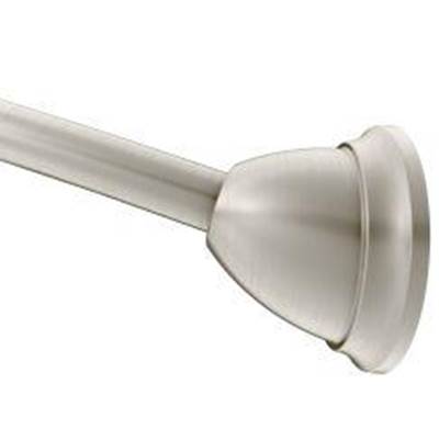 Moen DN2170BN- Curved Shower Rods Brushed Nickel Tension Curved Shower Rods