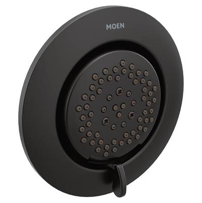 Moen TS1422BL- Mosaic Round Two-Function Body Spray, Valve Required, Matte Black