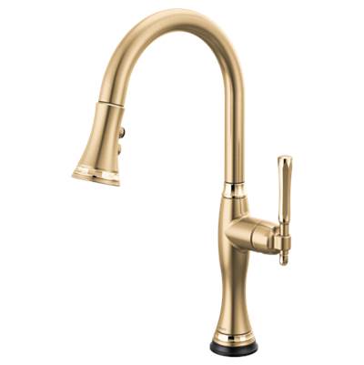 Brizo 64058LF-GLPG- Smarttouch Pull-Down Kitchen Faucet