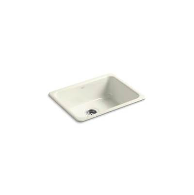 Kohler 6585-96- Iron/Tones® 24-1/4'' x 18-3/4'' x 8-1/4'' Top-mount/undermount single-bowl kitchen sink | FaucetExpress.ca