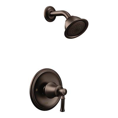 Moen T2182ORB- Dartmoor Posi-Temp 1-Handle Wall-Mount Shower Only Faucet Trim Kit in Oil Rubbed Bronze (Valve Not Included)