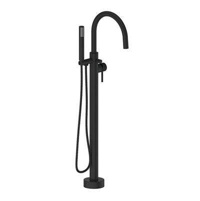 Vogt BF.DA.2100.MB- Drava Floor Mount Tub Filler Mb - FaucetExpress.ca