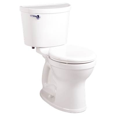 American Standard 211BA004.222- Champion Pro Two-Piece 1.6 Gpf/6.0 Lpf Chair Height Round Front Toilet Less Seat