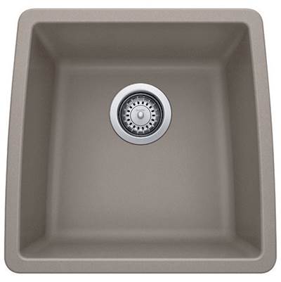Blanco 401843- PERFORMA U Bar/Prep Sink, Undermount, SILGRANIT®, Truffle | FaucetExpress.ca