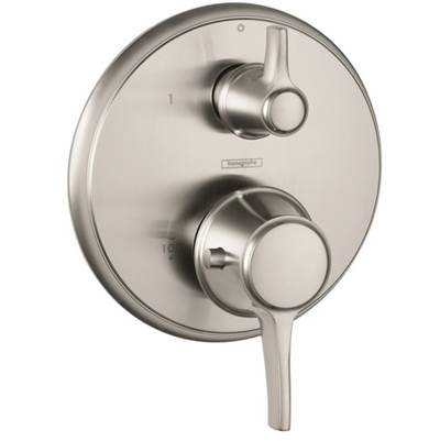 Hansgrohe 15753821- HG Metris C Thermostatic Trim W/Volume Control And Diverter - FaucetExpress.ca