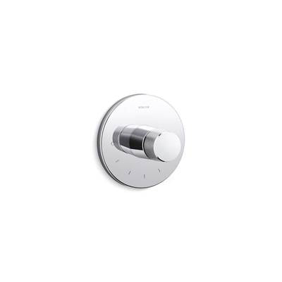 Kohler T78027-8-CP- Components thermostatic valve trim with Oyl handle | FaucetExpress.ca