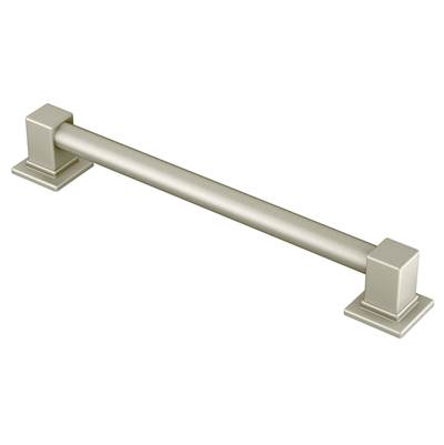 Moen YG8818BN- 90 Degree Brushed Nickel 18'' Designer Grab Bar