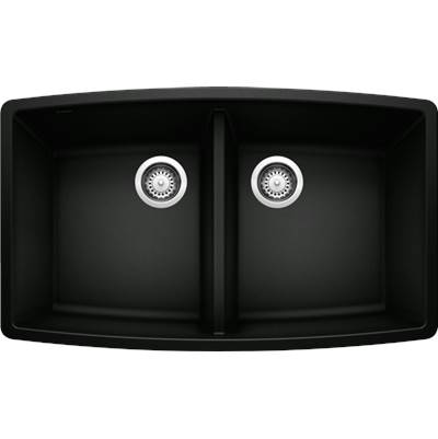 Blanco 402662- PERFORMA U 2 Equal Double Undermount Kitchen Sink ...