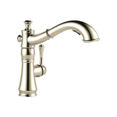 Delta 4197-PN-DST- Single Handle Pull-Out Kitchenfaucet | FaucetExpress.ca