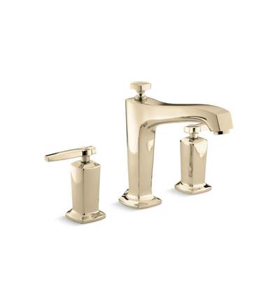 Kohler T16237-4-AF- Margaux® Deck-mount bath faucet trim for high-flow valve with non-diverter spout and lever handles, valve not included | FaucetExpress.ca