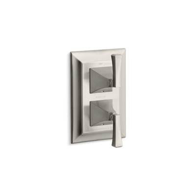 Kohler T10422-4V-BN- Memoirs® Stately Valve trim with Deco lever handles for stacked valve, requires valve | FaucetExpress.ca