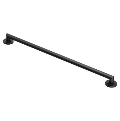 Moen YG0836BL- Arris Matte Black 36'' Designer Grab Bar