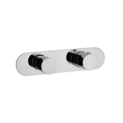 Isenberg 100.2693CP- 3/4" Horizontal Thermostatic Shower Valve With Volume Control & Trim | FaucetExpress.ca