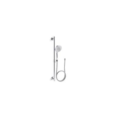 Kohler 22177-CP- Forté® 2.5 gpm multifunction handshower kit with Katalyst® air-induction technology | FaucetExpress.ca