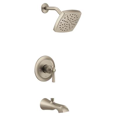 Moen UTS3913BN- Flara M-CORE 3-Series 1-Handle Tub and Shower Trim Kit in Brushed Nickel (Valve Not Included)