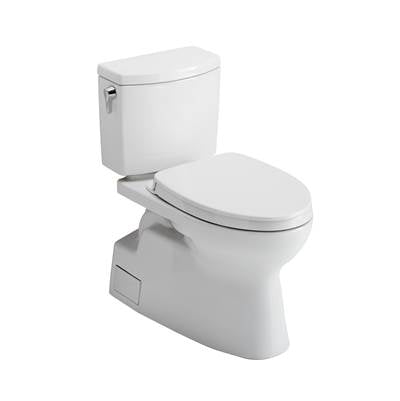 Toto MS474124CUFG#03- Toto Vespin Ii 1G Two-Piece Elongated 1.0 Gpf Universal Height Toilet With Cefiontect And Ss124 Softclose Seat Washlet+ Ready Bone