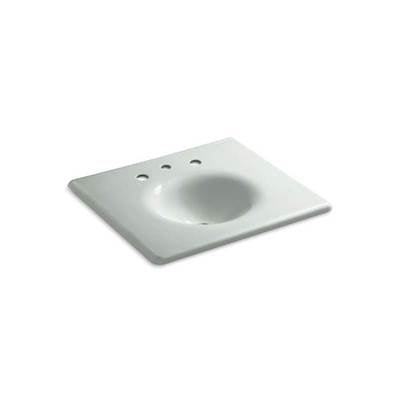 Kohler 3048-8-FF- Iron/Impressions® 25'' vanity-top bathroom sink with 8'' widespread faucet holes | FaucetExpress.ca