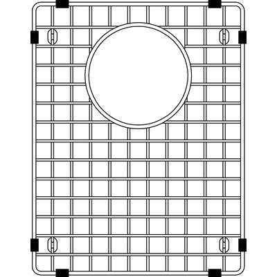 Blanco 406444- Sink Grid, Stainless Steel | FaucetExpress.ca