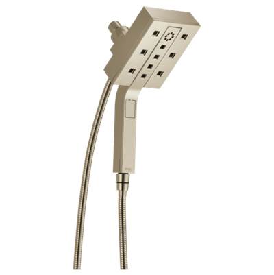 Brizo 86280-PN-2.5- H2Okinetic Euro Square Hydrati 2In1 Shower